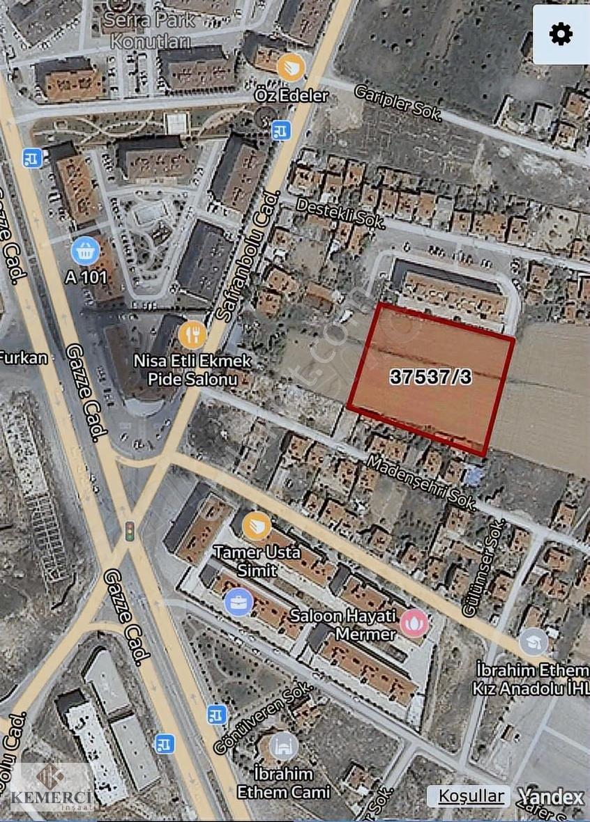 Kemerci Gayrimenkulden Gazze Caddesi Yakını Satılık 281 M2 Arsa - Görsel 2