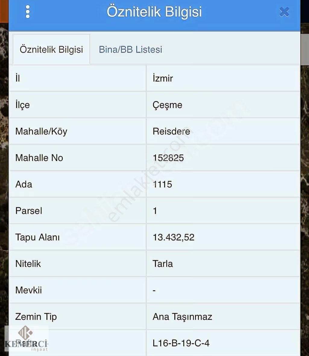 Çeşme Reisdere'de Yatırımlık 13.432 M2 Arsa - Görsel 3