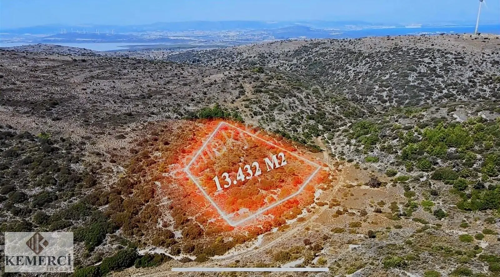 Çeşme Reisdere'de Yatırımlık 13.432 M2 Arsa - Görsel 5