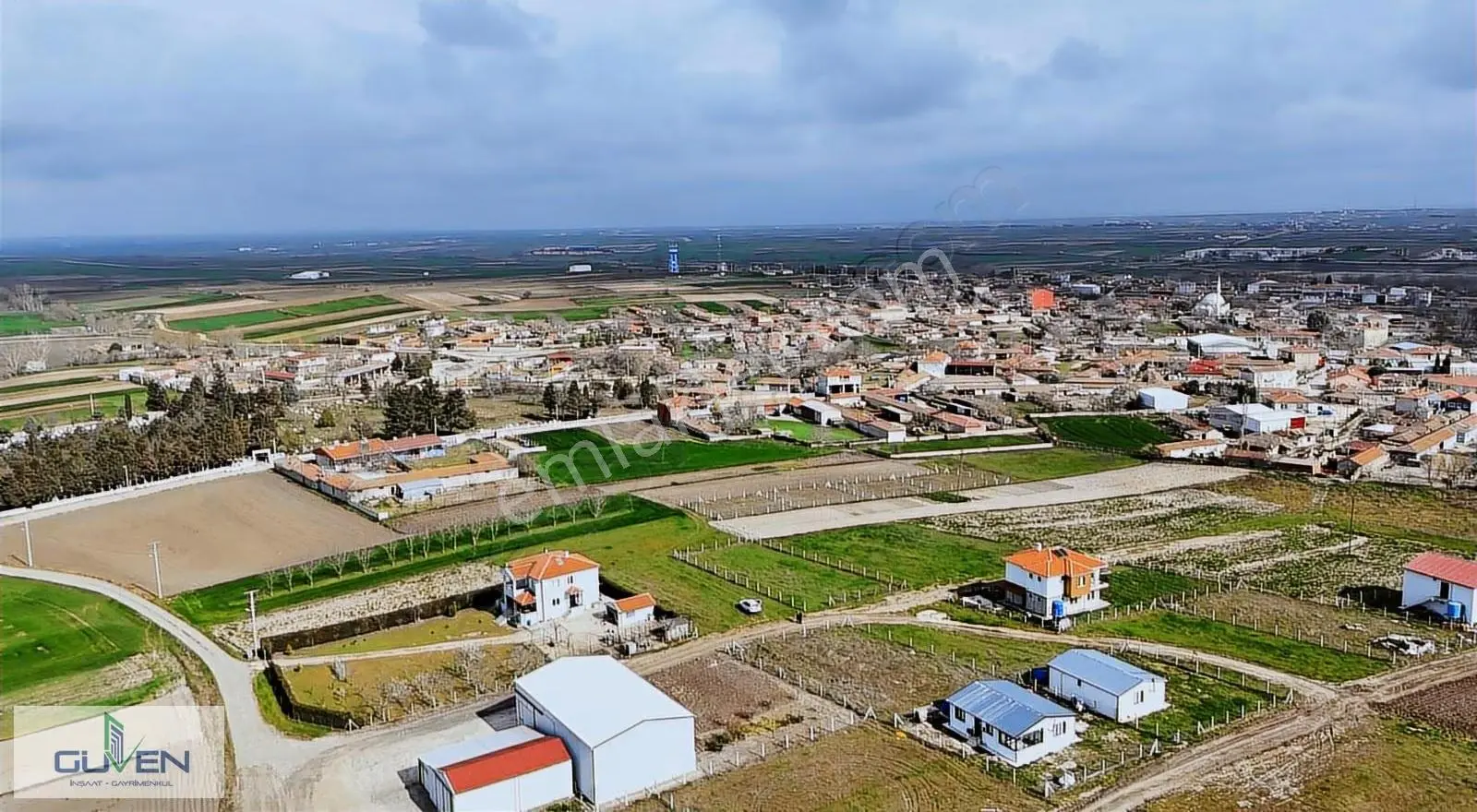 Güven'den Saray'da 1.000m² İmar İçi Tek Tapu Yola Cephe Tarla !! - Görsel 5