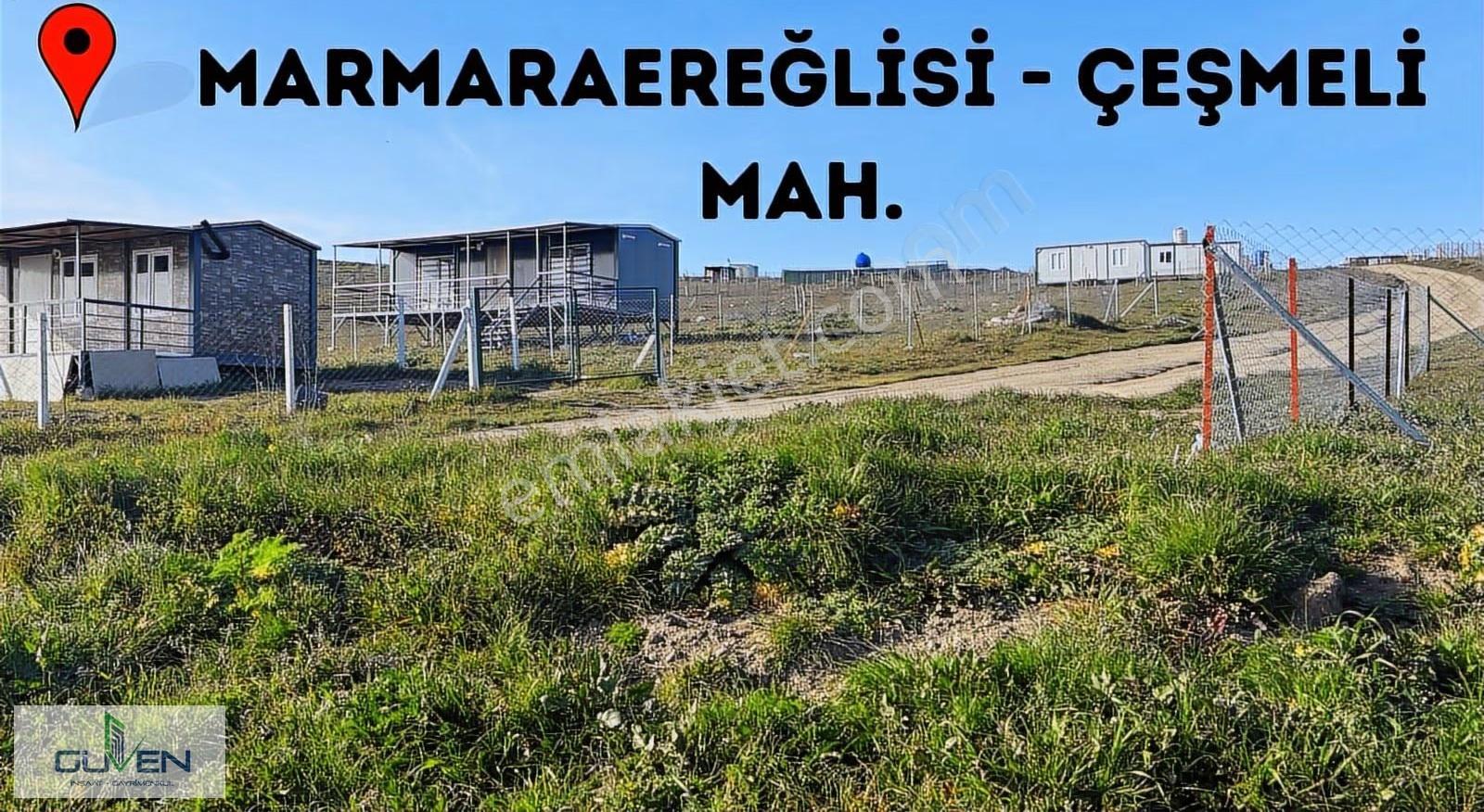 Güven'den Marmaraereğlisin'de 585m² Hobi Bahçesi Yapımına Uygun