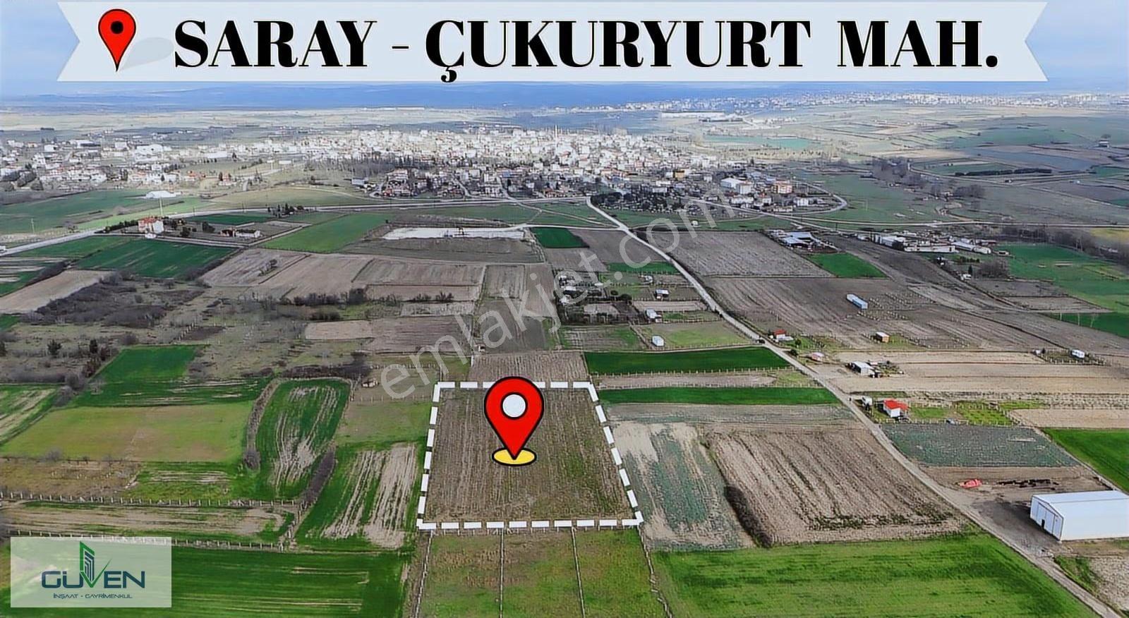 Güven'den Saray - Çukuryut'da 992m² Kaçırılmayacak Fırsat Arazi.