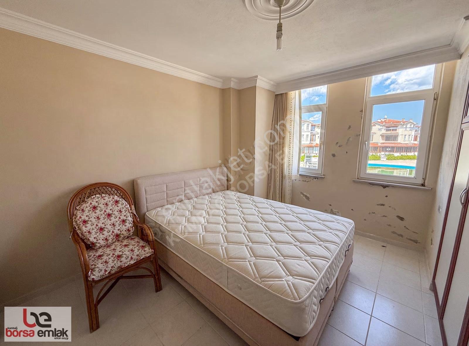 Kumbağ Denize 50 Mt Havuzlu Site İçinde Satılık Tripleks Villa - Görsel 32
