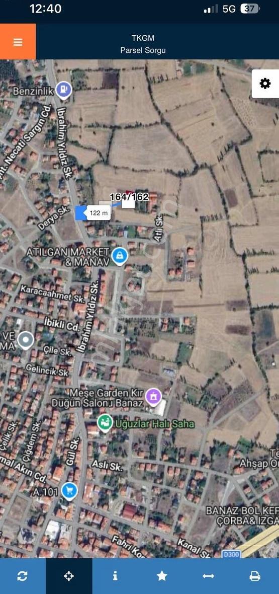 Banazda 419m2 Halısahayanı Villalık Arsa - Görsel 2
