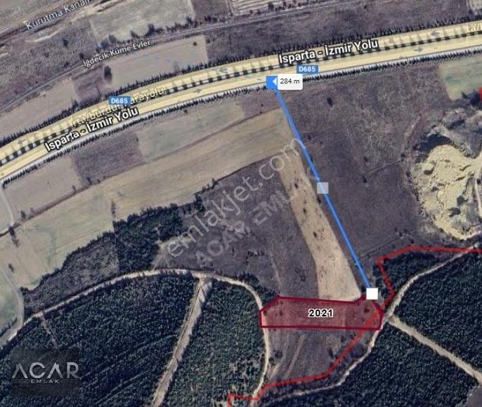Isparta İzmir Otoyoluna 300 Metre Mesafede Bu Fiyata Başka Yok ! - Görsel 7
