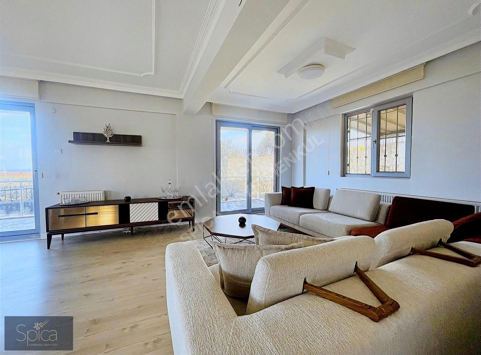 Çeşme Dalyan Deniz Manzaralı Teraslı Müstakil 5+1 Villa - Görsel 13