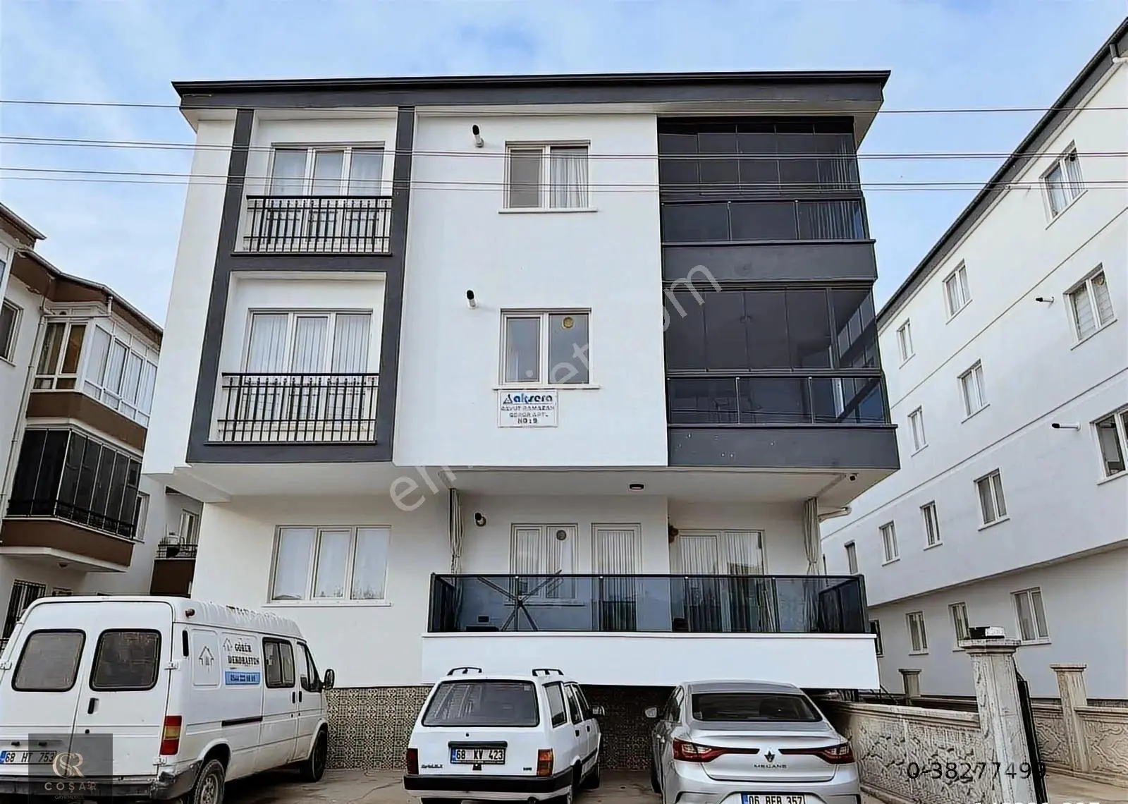 -coşar Gayrimenkul-coğlaki Mah 4+1 Ara Kat Satılık Daire