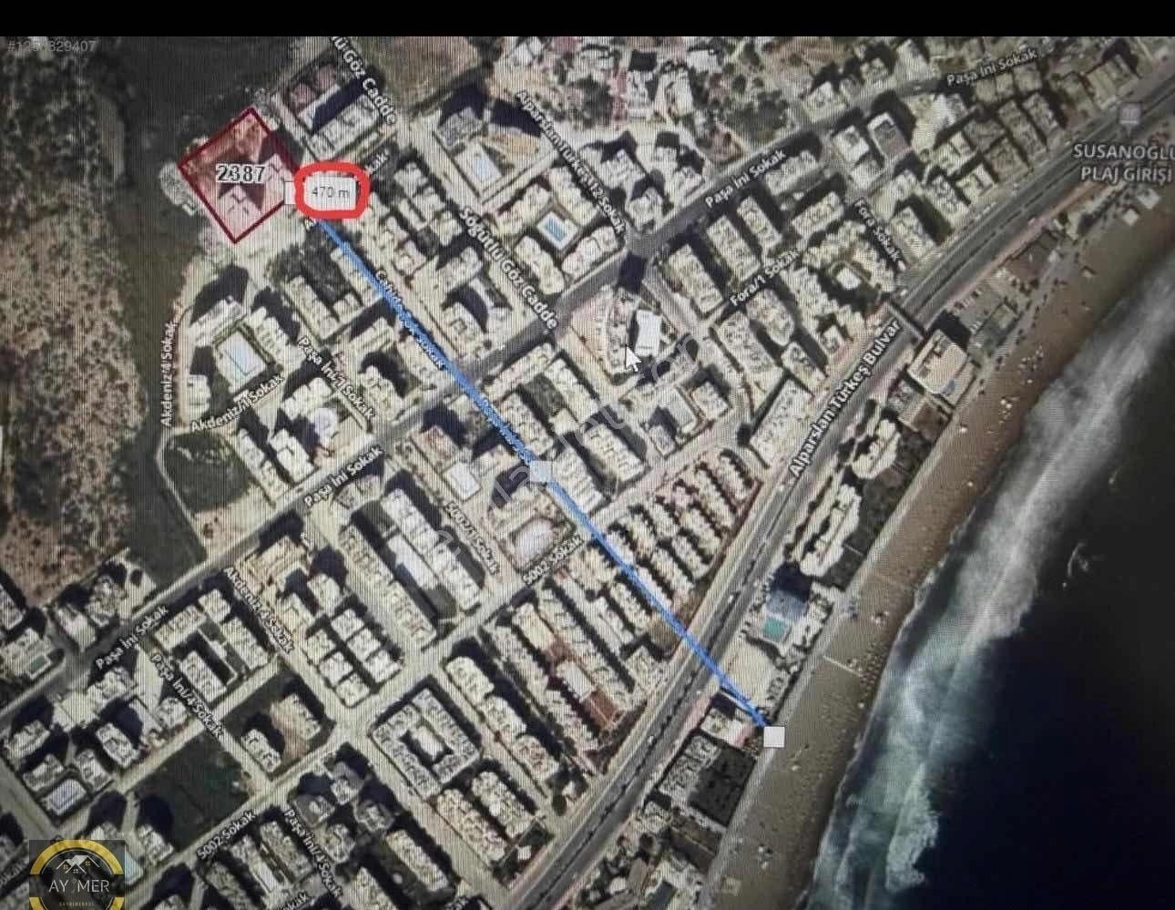 Silifke Susanoğlun'da Deniz Manzaralı 2+1 Satılık Site Dairesi - Görsel 3