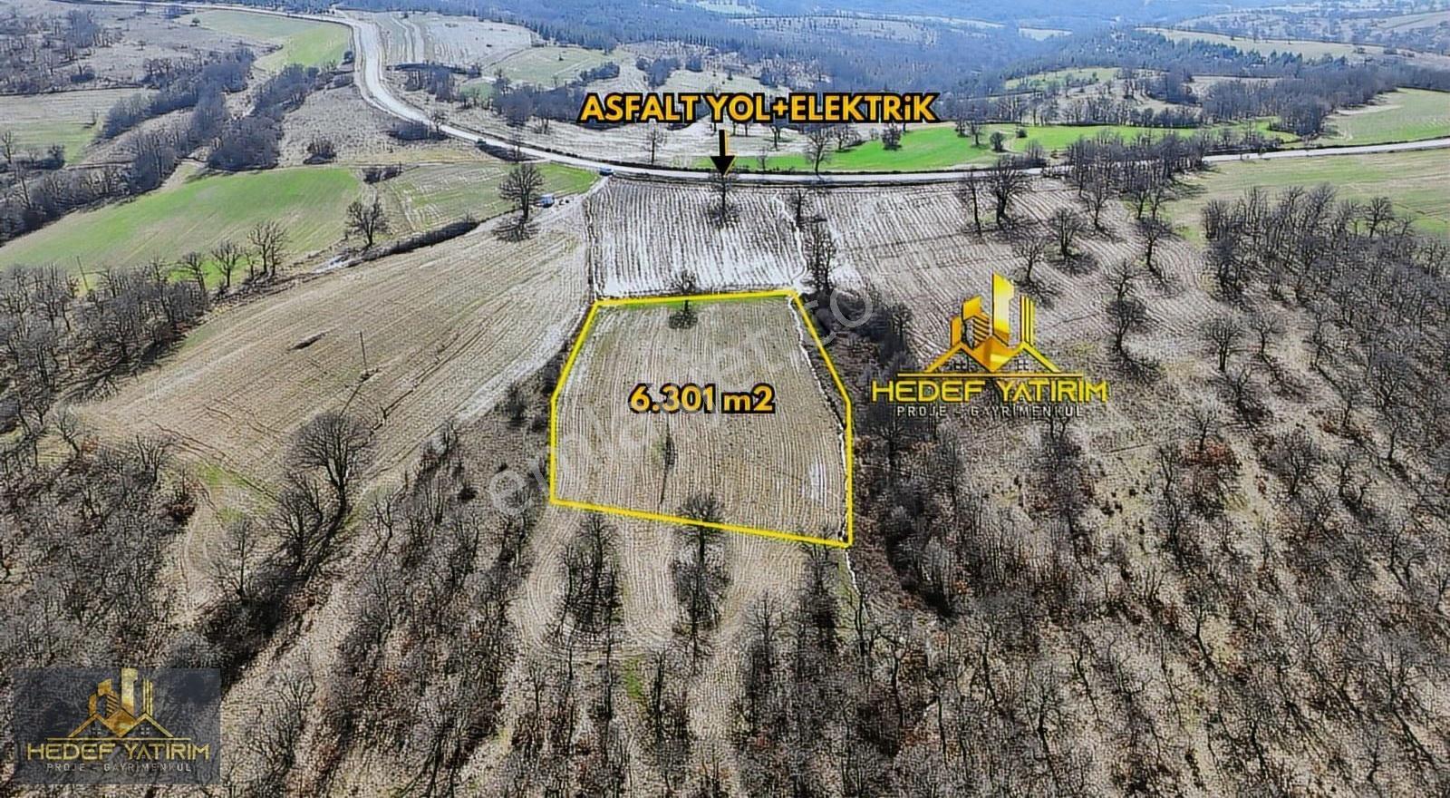 Asfalt Yola Yakın Elektrik İçinde Tek Tapu Arazi - Görsel 7