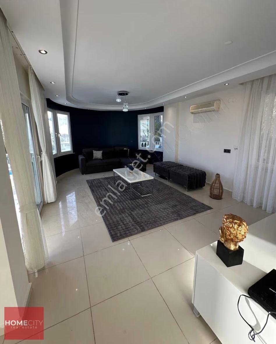 Alanya Kargıcak 3+1 440 M2 Eşyalı Deniz Manzaralı Müstakil Villa - Görsel 26