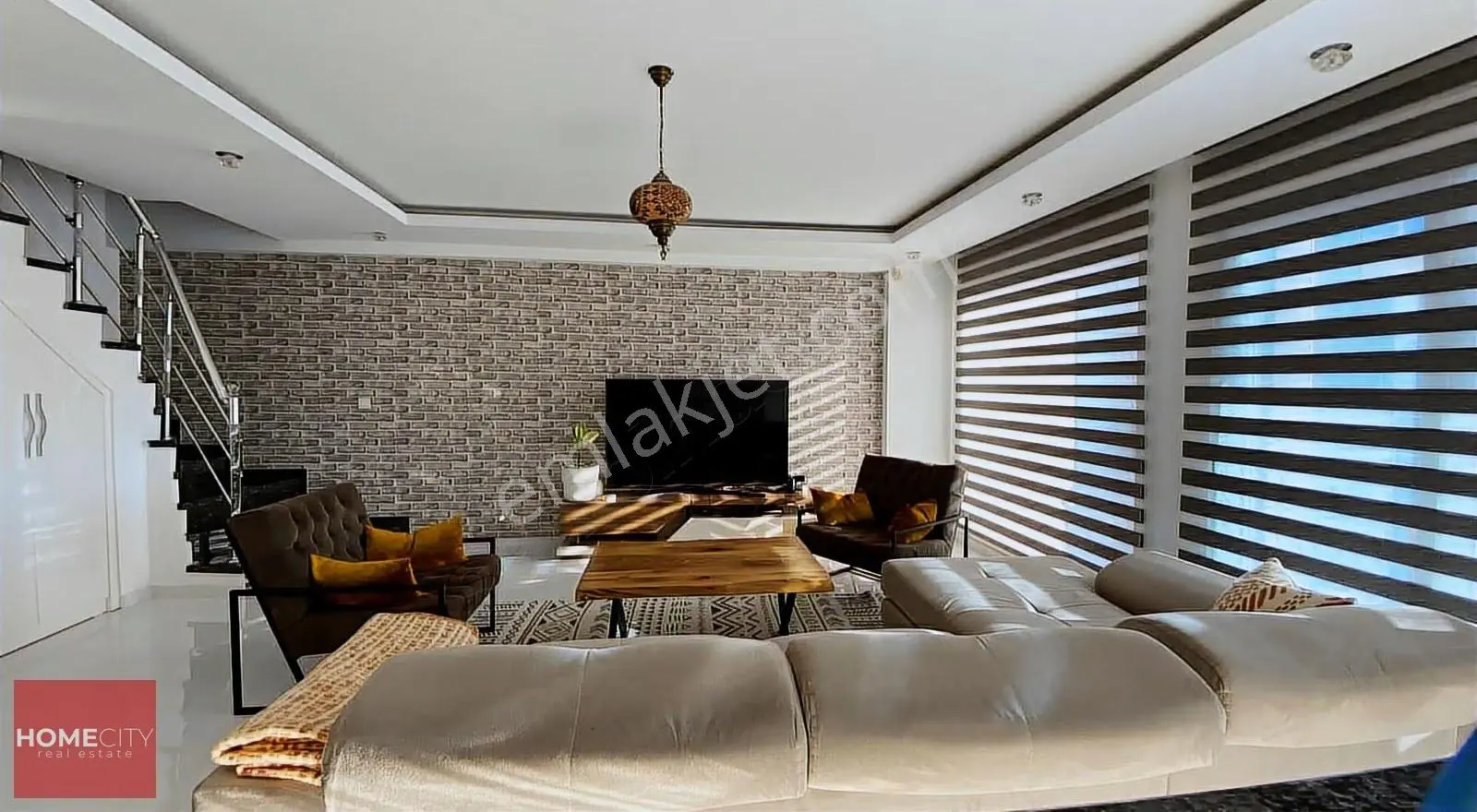 Alanya Kestel 3+1 Dublex 137m2 Eşyalı Denize 80 Metre Aktiviteli - Görsel 21