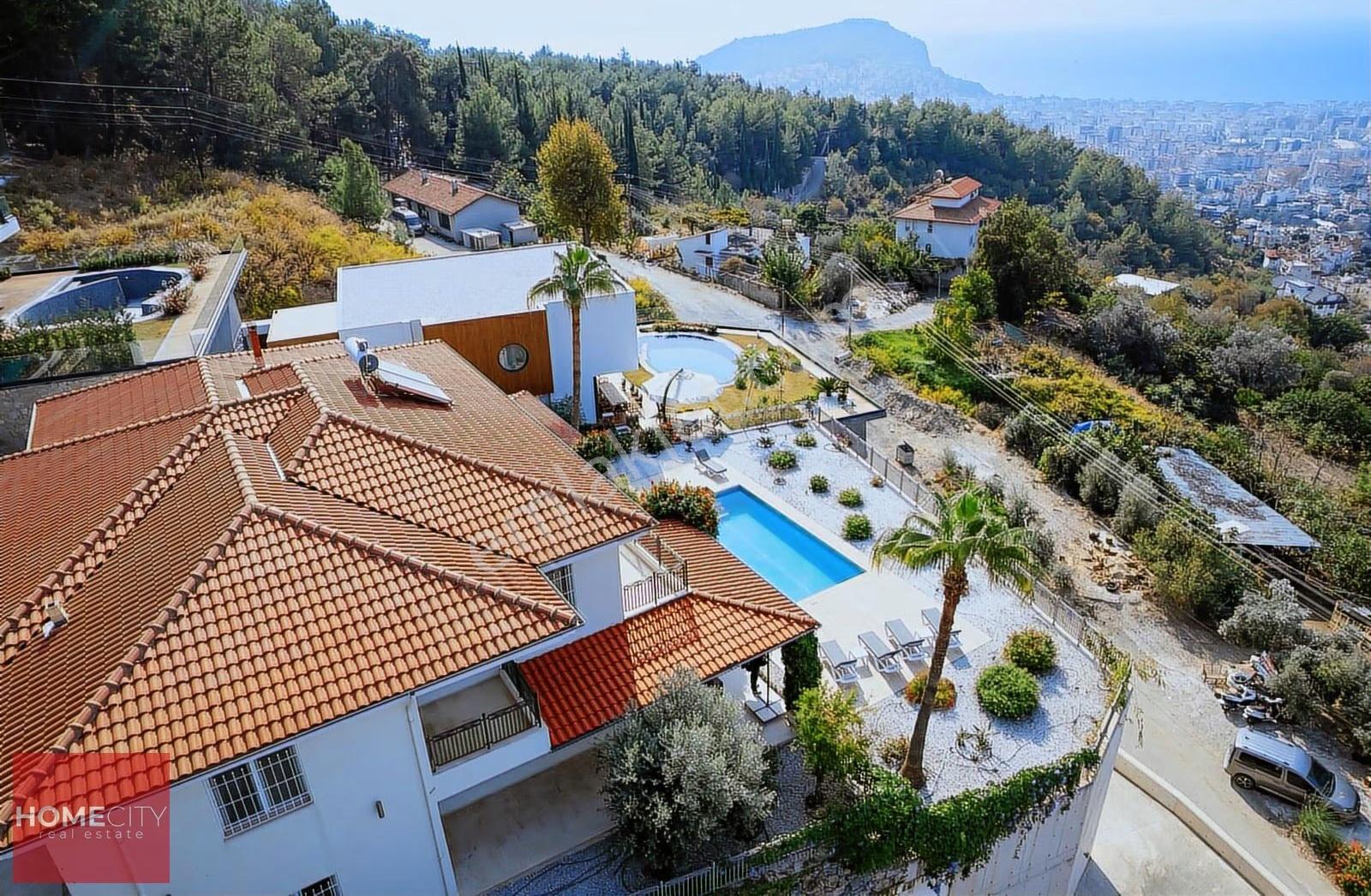 Alanya Bektaş 5+1 1000m2 5banyo,eşyalı,havuzlu,müstakil Villa - Görsel 13