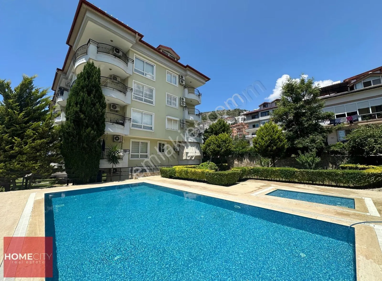 Alanya Merkez 2+1 110m2 Havuz Bekçi Jenaratör Uyguun Fıırrsaatt. - Görsel 30