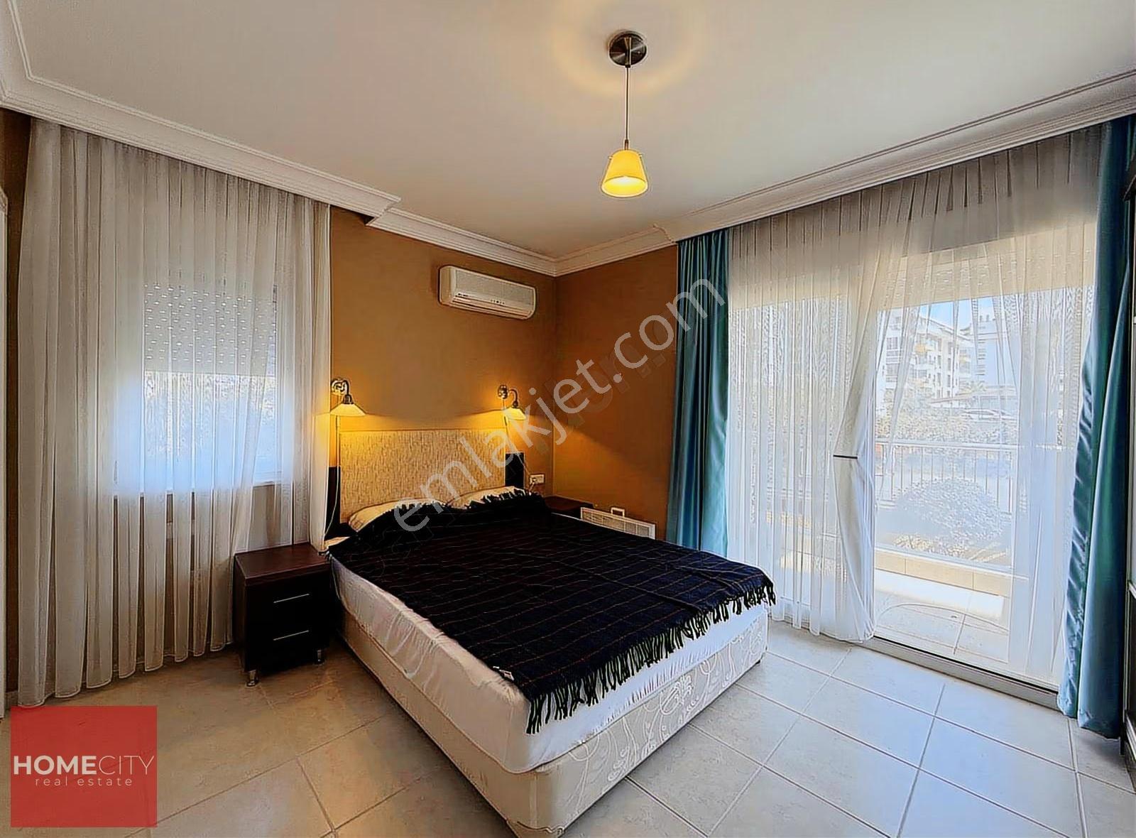 Alanya Oba 2+1 120m2 Bahçe Havuz Site İçerisinde Eşyalı Fıırsat - Görsel 14