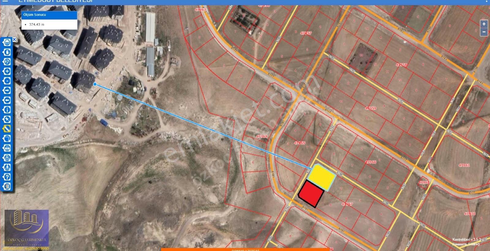 Elvankent Oğuzlar'da 10 Kat İmarlı Köşe Parsel 287 M2 Hisse - Görsel 20