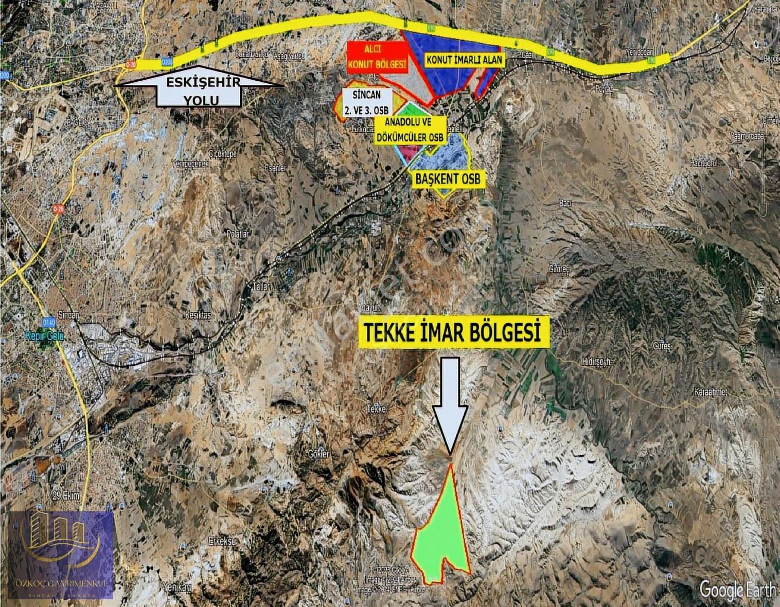 Özkoç'tan Ayaş Tekke'de Telefon Parasına 250m² Tapulu Arsa - Görsel 24
