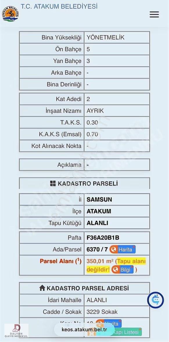 Araç Ve Daire Takasına Uygun, Satılık Arsa 1.092 M² - Görsel 6