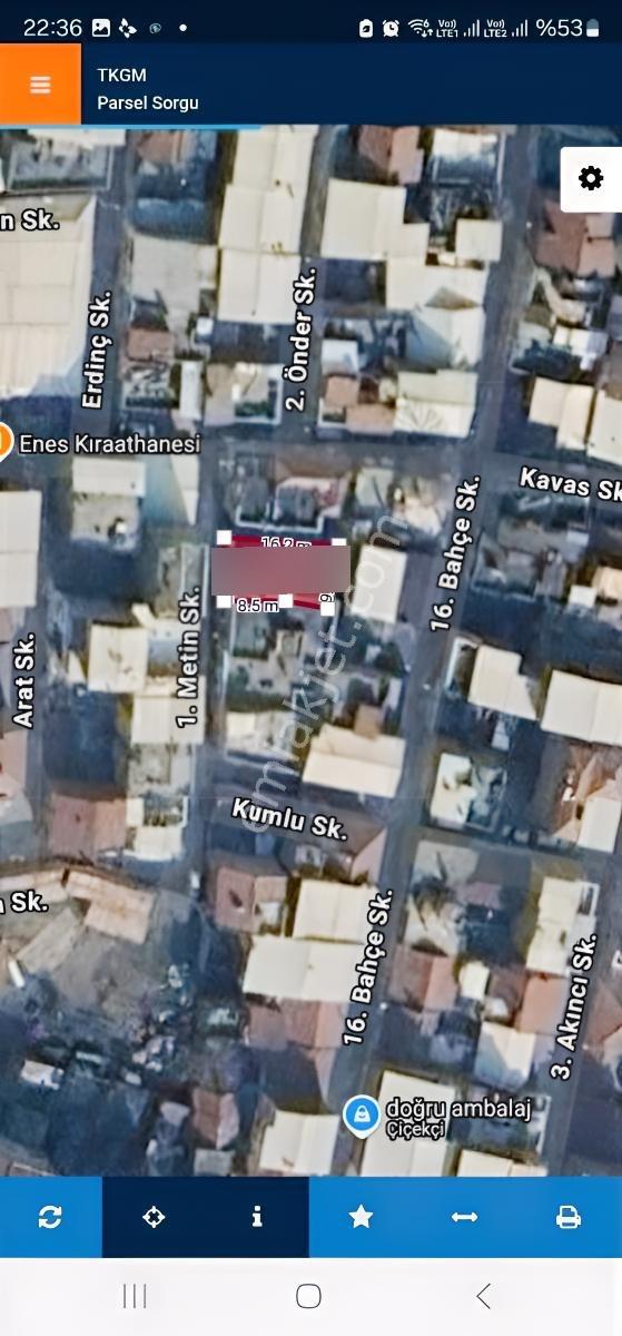 Kayalardan Namıkkemal'de Belediye Binası 400 Mt İmarlı Arsa - Görsel 2
