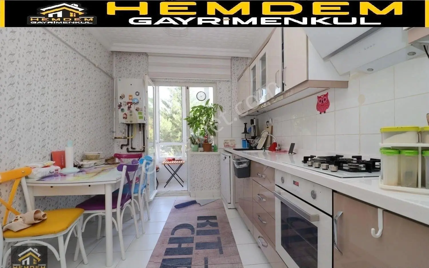 Hemdem Gayrimenkul'den Oğuzlar'da Site İçi Asansörlü Arakat Çift Balkonlu Yapılı 3+1 Satılık Daire