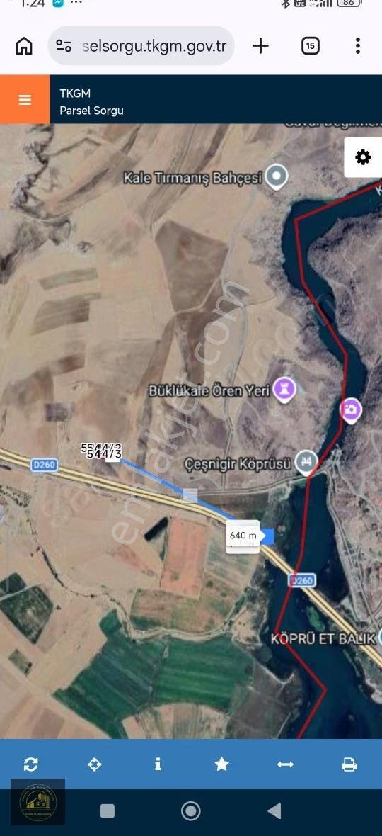 Baraj Manzaralı Satılık İmarlı İki Adet Arsa - Görsel 2