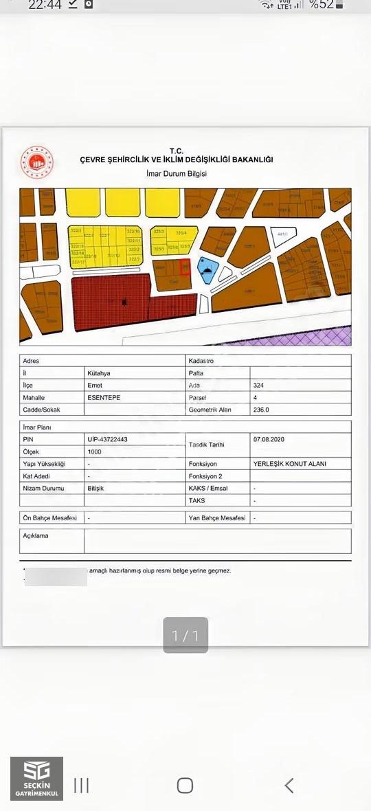 Merkezde Kaçmaz Fırsat İçerisinde Yapı Bulunan Arsa - Görsel 11