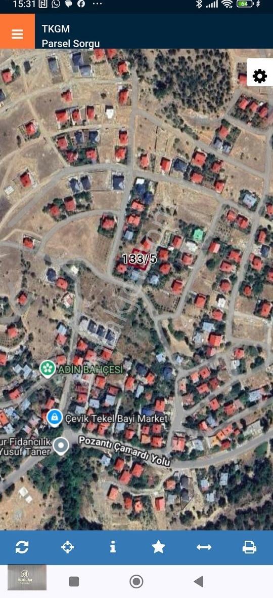 Pozantı Alpu'da Yerleşim Yeri İçerisinde 500 M2 Villalık Arsa - Görsel 3