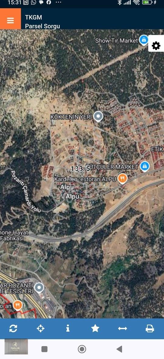 Pozantı Alpu'da Yerleşim Yeri İçerisinde 500 M2 Villalık Arsa - Görsel 4