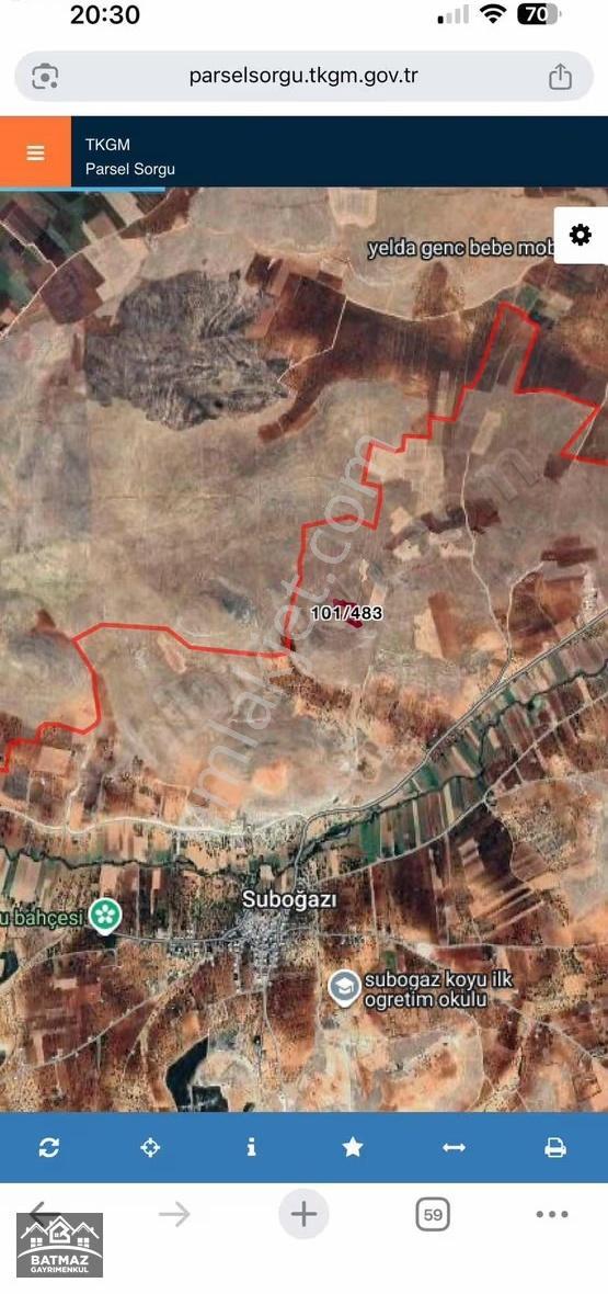 Batmaz'dan Suboğaz'da Satılık İmar İçi Arazi - Görsel 2