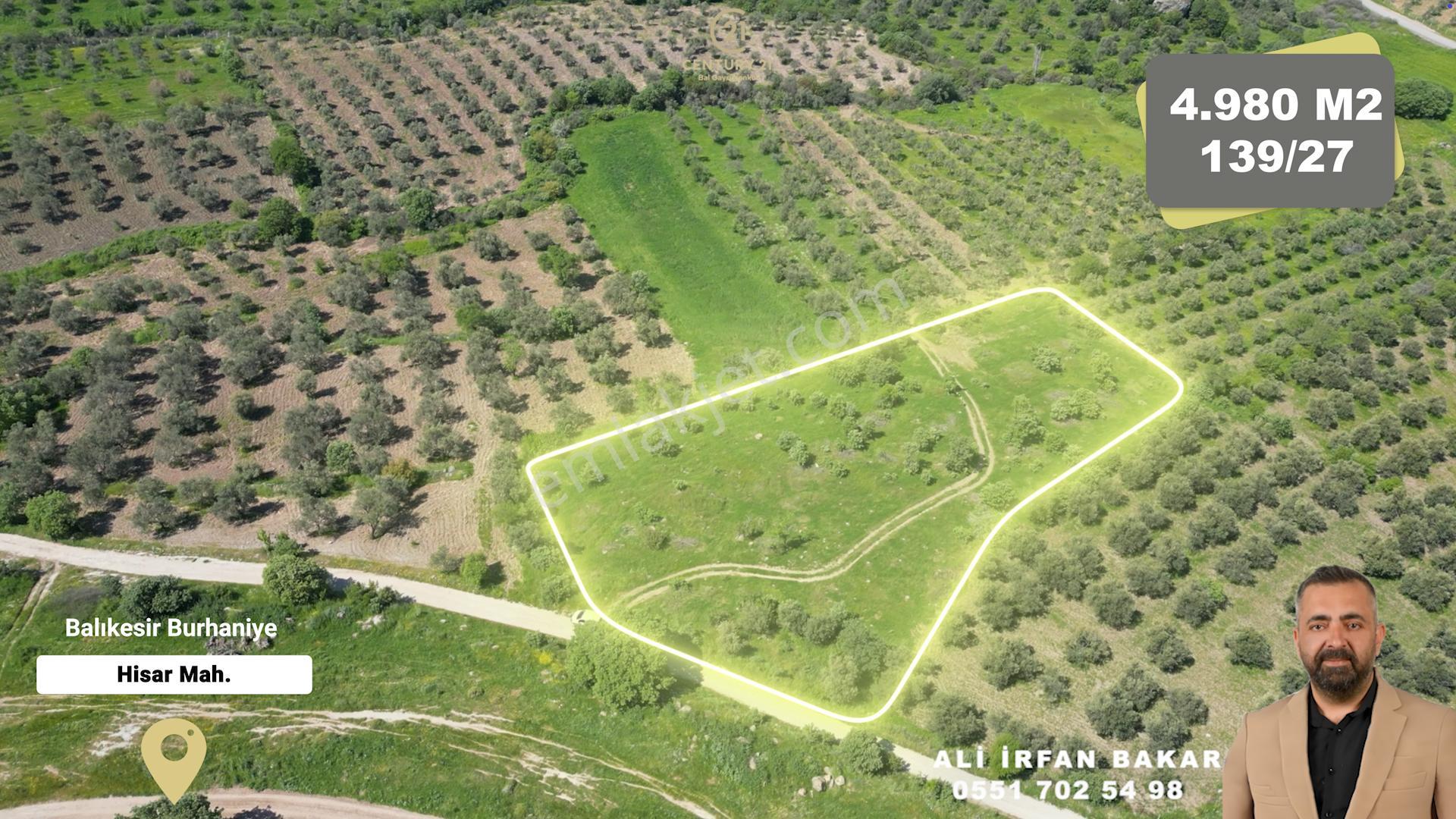 Burhaniye Hisar'da Satılık,kadastral Yolu Bulunan,4980 M² Çamlık - Görsel 5
