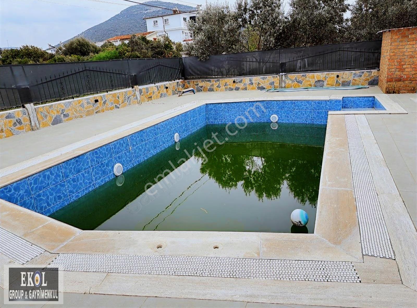 Didim Satılık Yeşiltepede 5+1 Tam Müstakil Havuzlu Eşyalı Villa - Görsel 35