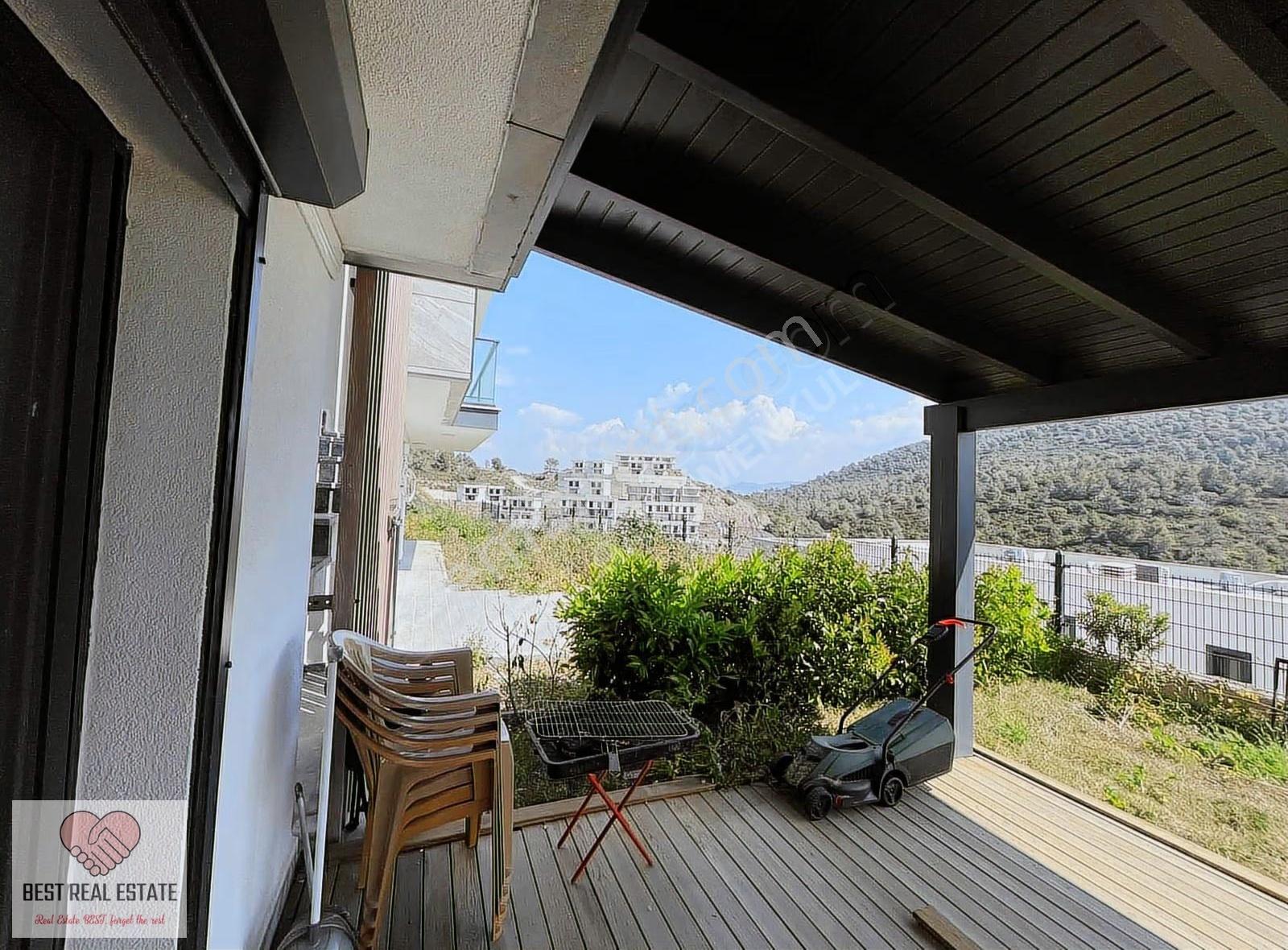 Bodrum Milas Arası 2+1 Satılık Eşyalı Lüx Manzaralı Bahçe Daire - Görsel 19