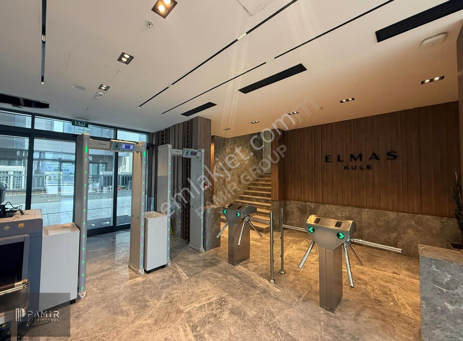 Yenibosna Elmas Kule'de Acil Kiralık Lüks Donanımlı Plaza Ofisi - Görsel 15
