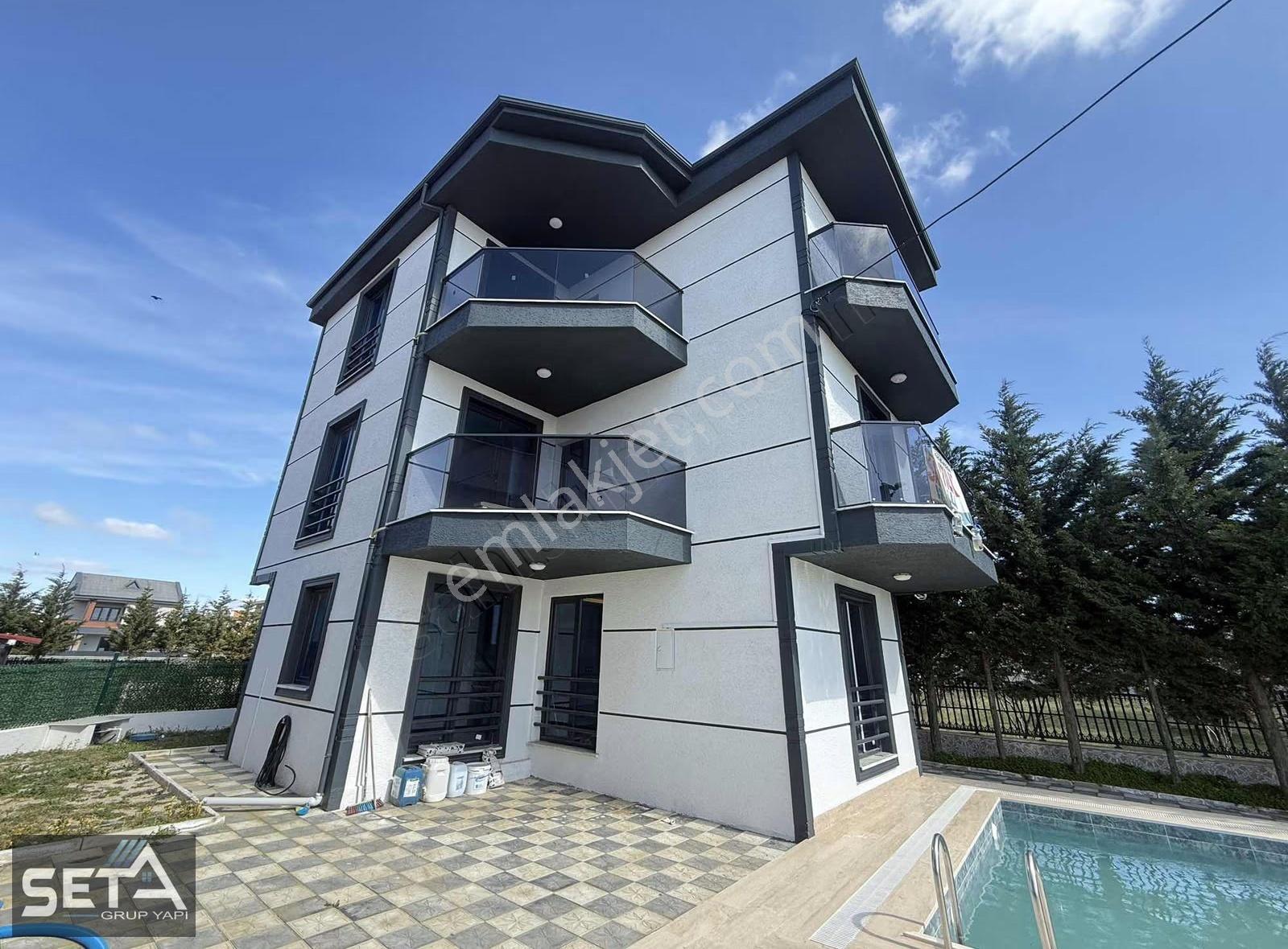 ▃▅▇seta Grup▇▅▃müstakil Havuzlu Önü Açik Full Manzaralı Villa..! - Görsel 22
