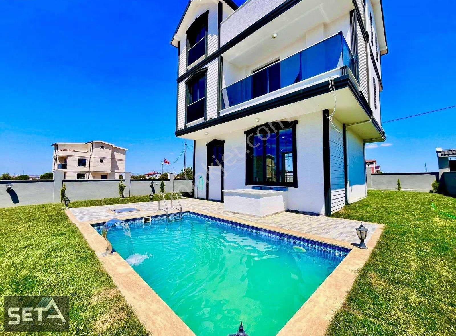 ▃▅▇seta Grup▇▅▃320m2 Arsa İçinde 5+1 Havuzlu Müstakil Lüks Villa - Görsel 24