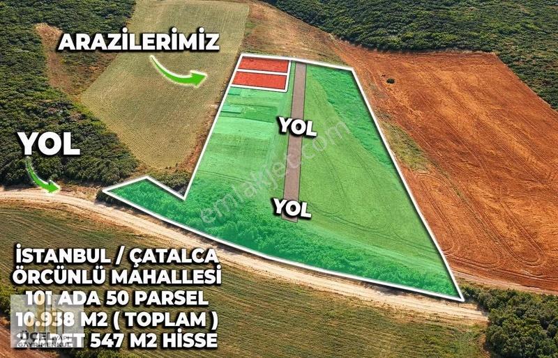 Çatalca Örcünlü Mahallesinde Villa'lara Komşu 547 M2 Parseller - Görsel 13