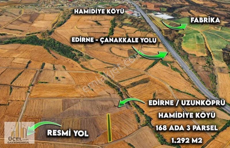 Uzunköprü Hamidiye Yola Cephe 1.292 M2 Müstakil Tarla