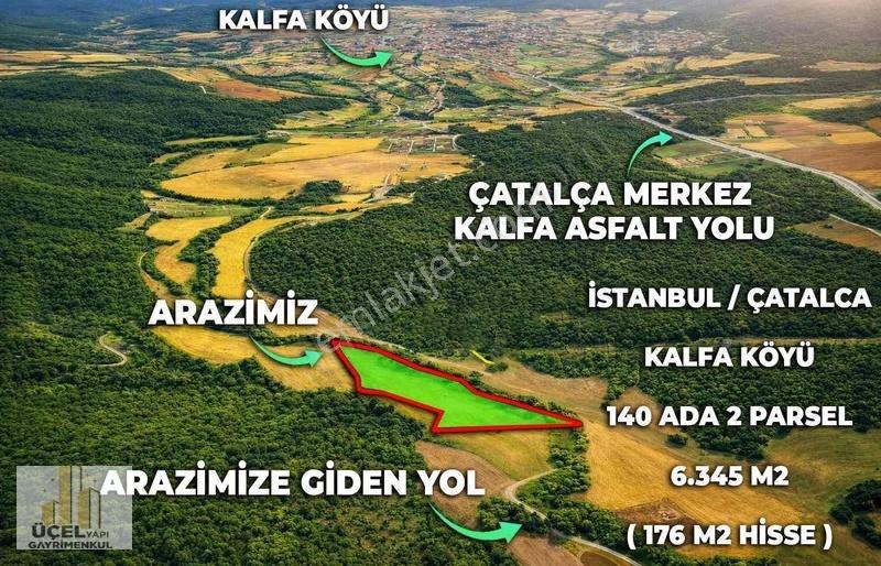 Çatalca Kalfaköy Mahallesinde 176 M2 Satılık Tarla - Görsel 5