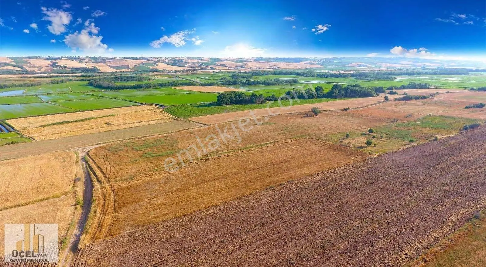 Edirne Uzunköprü Başağıl Mahallesinde 725 M2 Yolu Açık Tarla