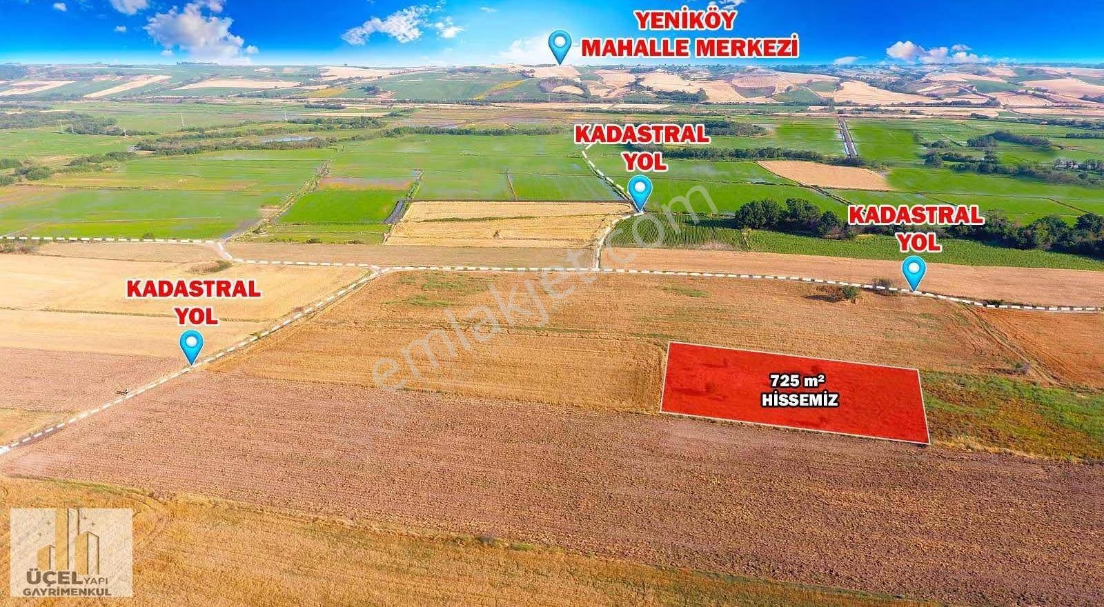 Edirne Uzunköprü Başağıl Mahallesinde 725 M2 Yolu Açık Tarla - Görsel 8
