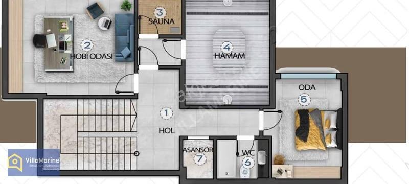 Kuşadası Lüks Villa Akıllı Ev, Özel Havuz, Geniş Bahçe - Görsel 16