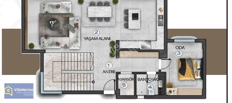 Kuşadası Lüks Villa Akıllı Ev, Özel Havuz, Geniş Bahçe - Görsel 17