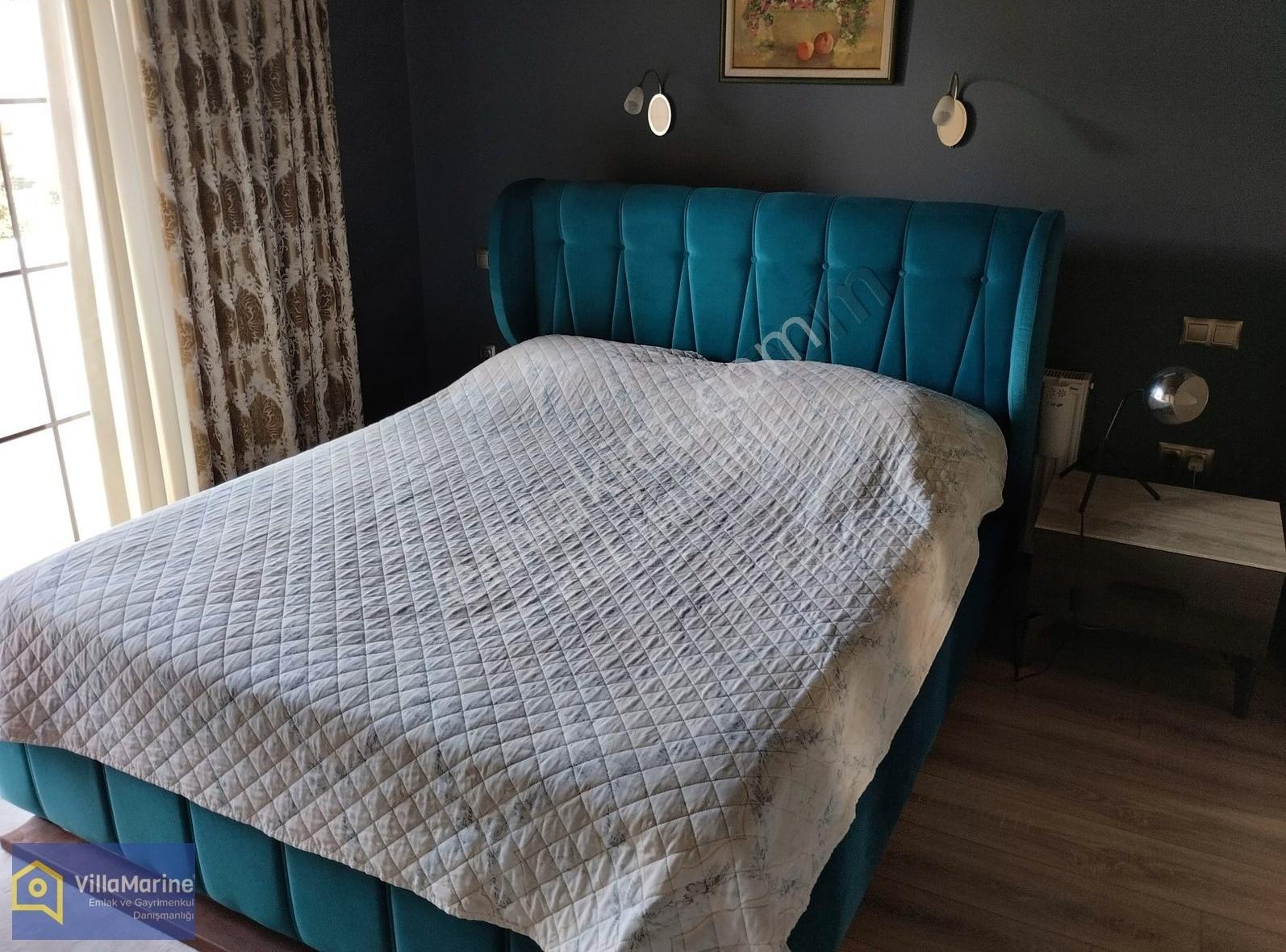 Soğucak'ta Deniz Manzaralı Geniş Bahçeli Masrafsız Villa - Görsel 18