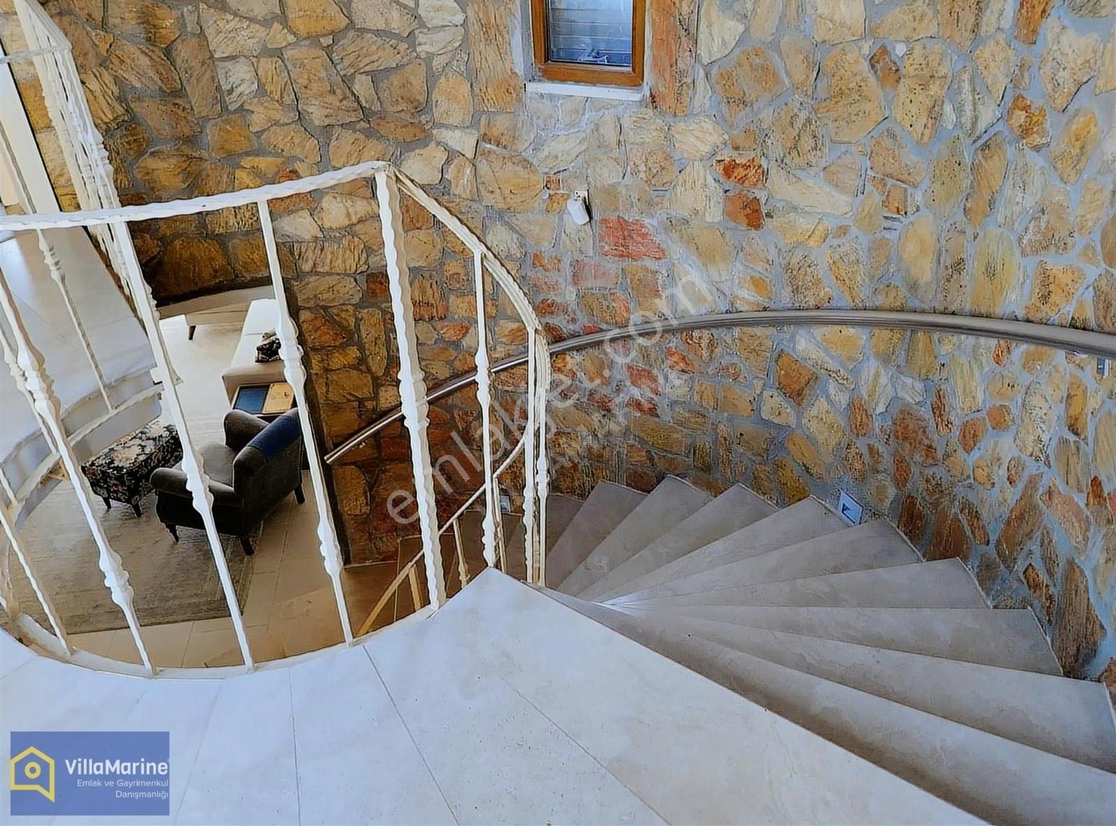 Soğucak'ta Deniz Manzaralı Geniş Bahçeli Masrafsız Villa - Görsel 13