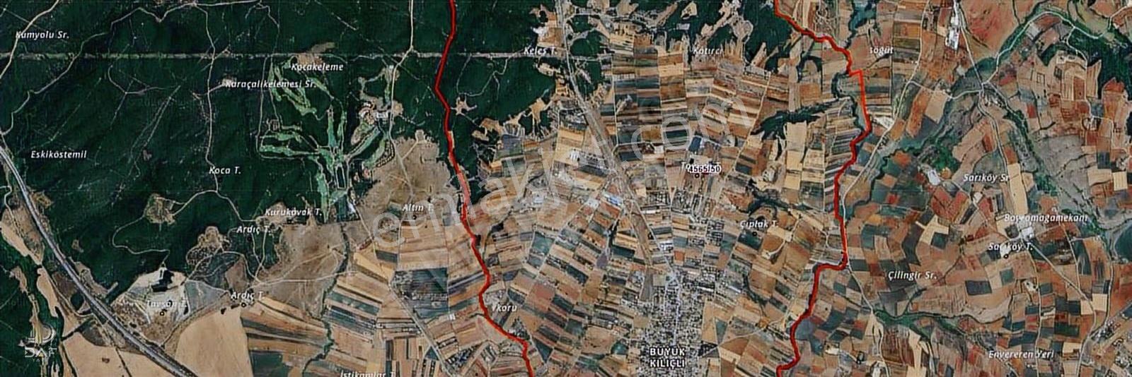 Yola Cephe Büyükkılıçlıda 227 M² Yatırımlık Tarla | Uygun Fiyat - Görsel 2