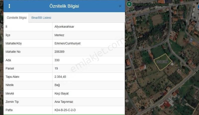 Erkmen Cumhuriyet Kadastrol Yolu Olan Yapı İzinli 2.354 M² Bağ - Görsel 11