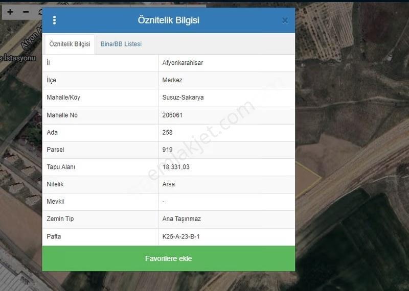 Susuz'da Villa Veya 1.2 Emsal 160 Adet Konut Yapılabilir Arsa - Görsel 2