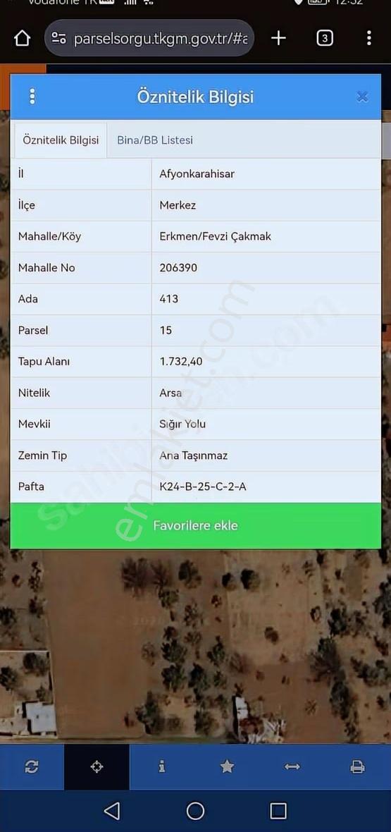 Erkmen Fevzi Çakmak Satılık 806 M2 Arsa Köşe Yola Çift Cephe - Görsel 7