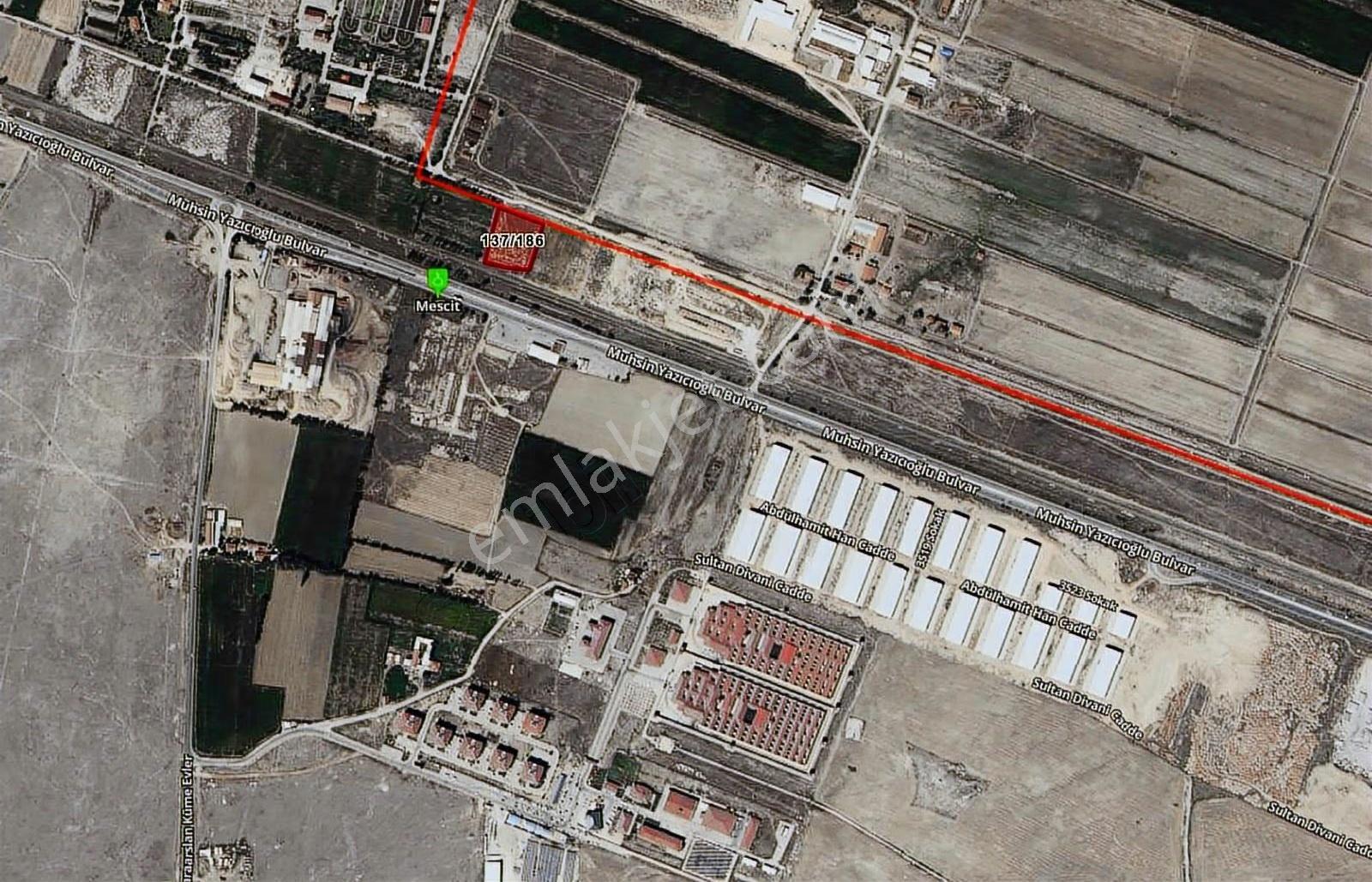 Konya Yolu Üzeri Ticari İmar Yola Cepheli 5.229 M² Satılık Arazi - Görsel 10