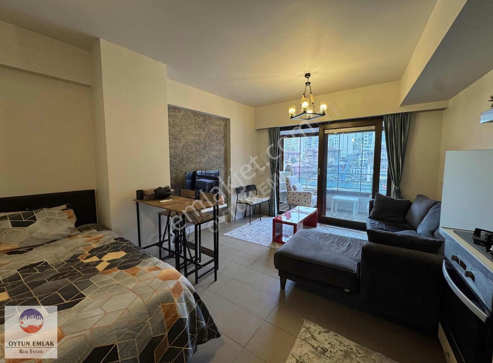 Bosphorus City Ortaköy Meydan'da Balkonlu Eşyalı Kiralık Stüdyo - Görsel 13