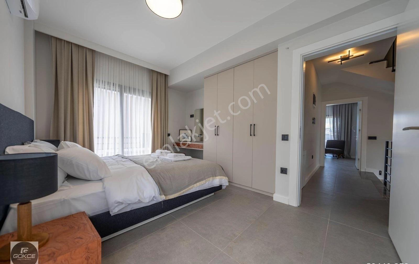 Akmaz Plajına 300m | Özel Havuzlu Sıfır Tripleks Villa | Fethiye - Görsel 33